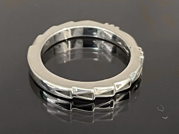 売れ筋がひクリスマスプレゼント！ Stamped Narrow Curtis/リングサイズ17号 Jennifer by Ring アクセサリー