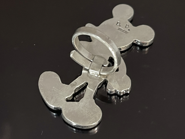 Zuni Inlay Full Body Mickey Mouse Ring by Don Dewa [ロング