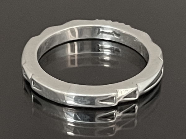 ジェニファーカーティス　リング Stamped Square Wire Narrow Ring by Jennifer Curtis/リングサイズ26