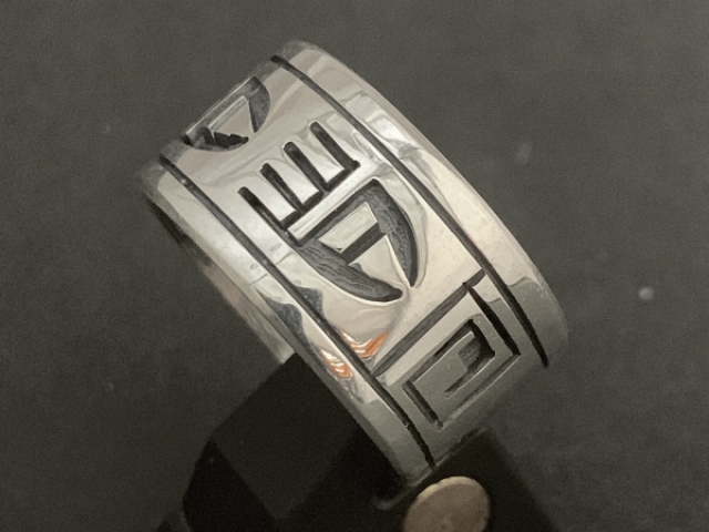 Straight Band Ring by Philbert Poseyesvaリングサイズ26号 [ロング